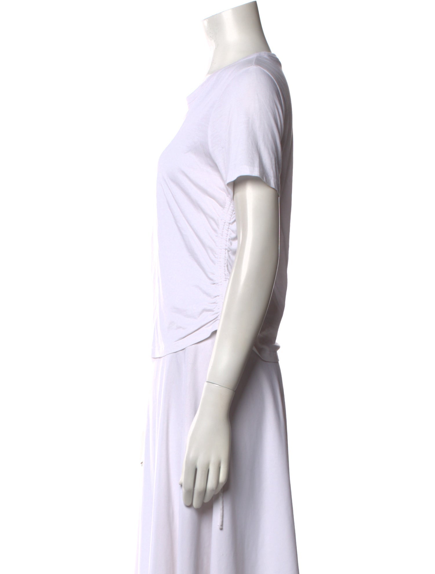 Veronica Beard Bateau Neckline Short Sleeve T-Shirt