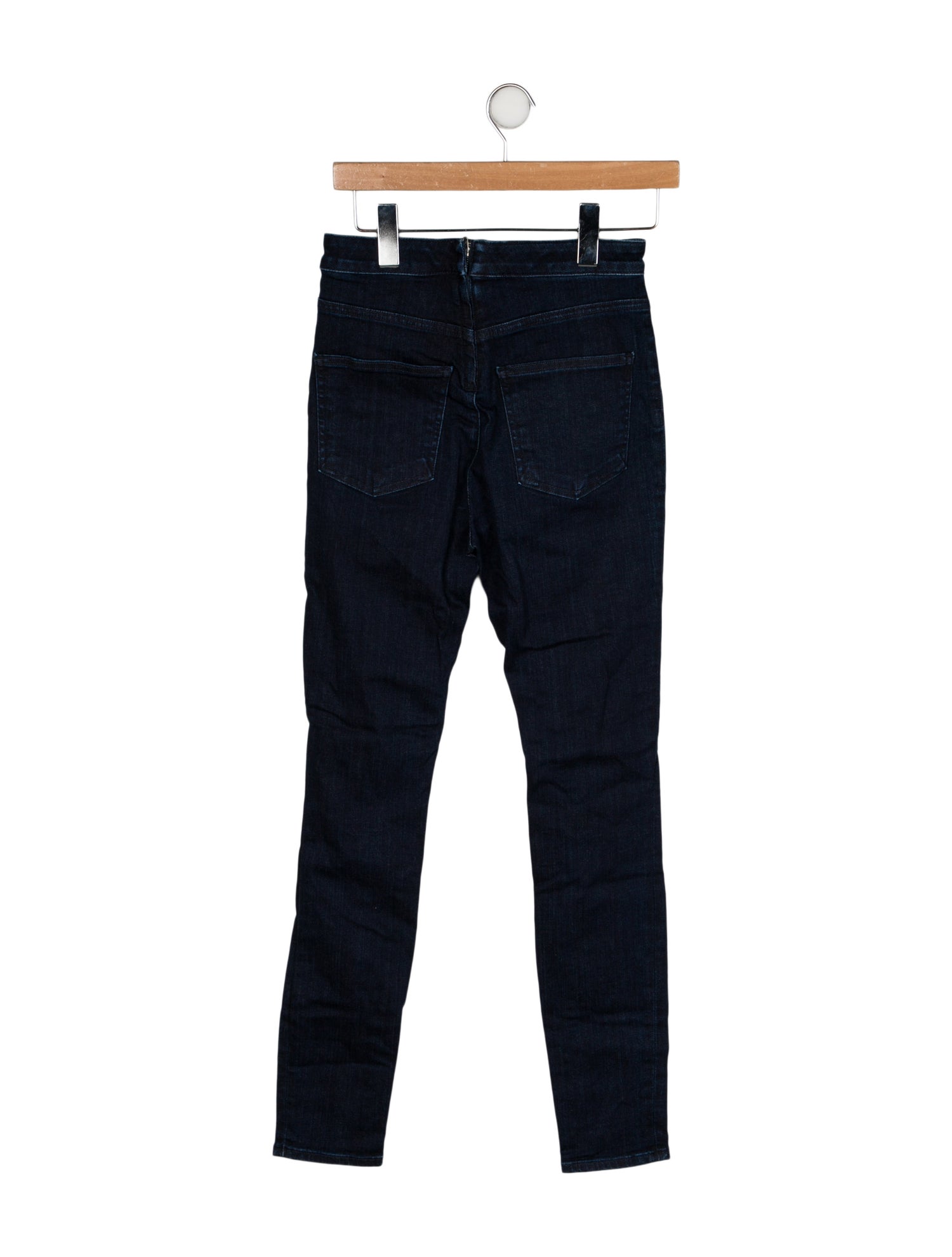 Veronica Beard High-Rise Skinny Leg Jeans