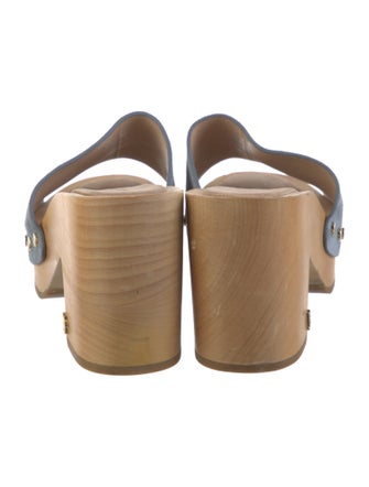 Veronica Beard Suede Studded Accents Slides