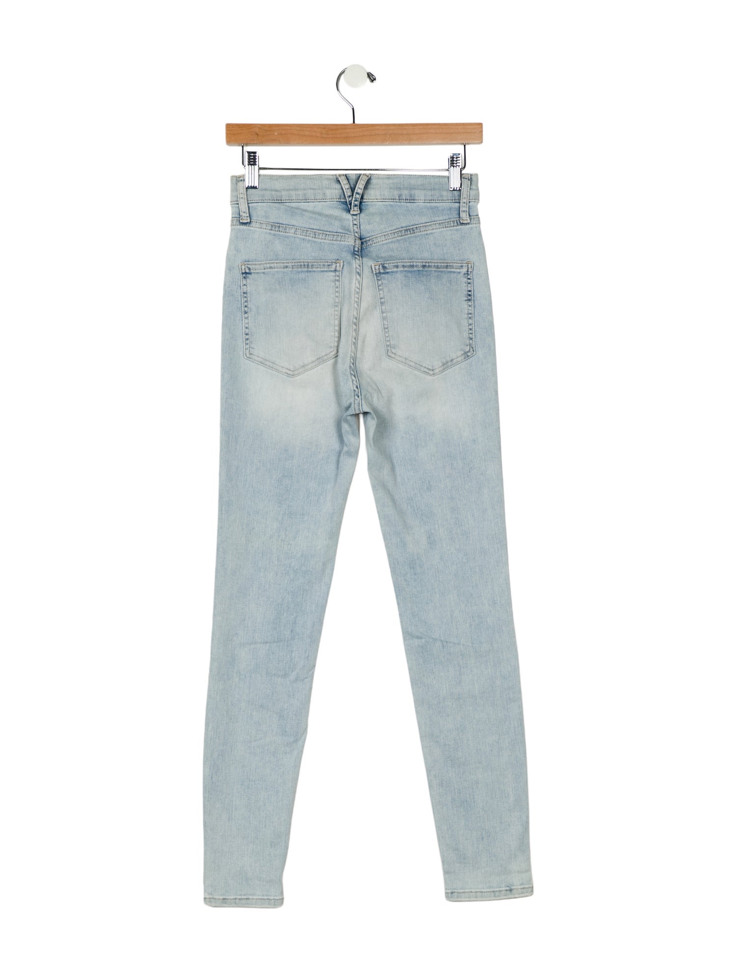 Veronica Beard High-Rise Skinny Leg Jeans