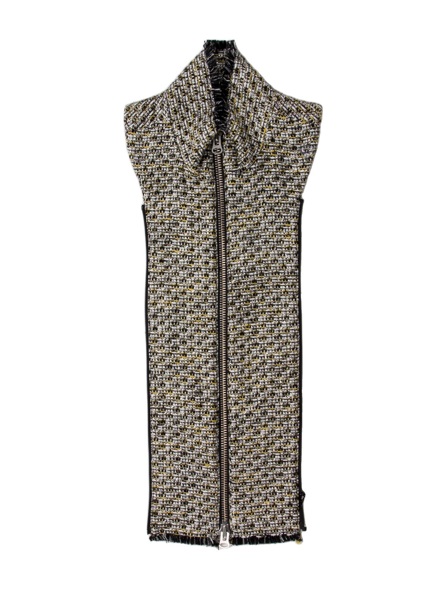 Veronica Beard Tweed Tweed Pattern Dickey w/ Tags