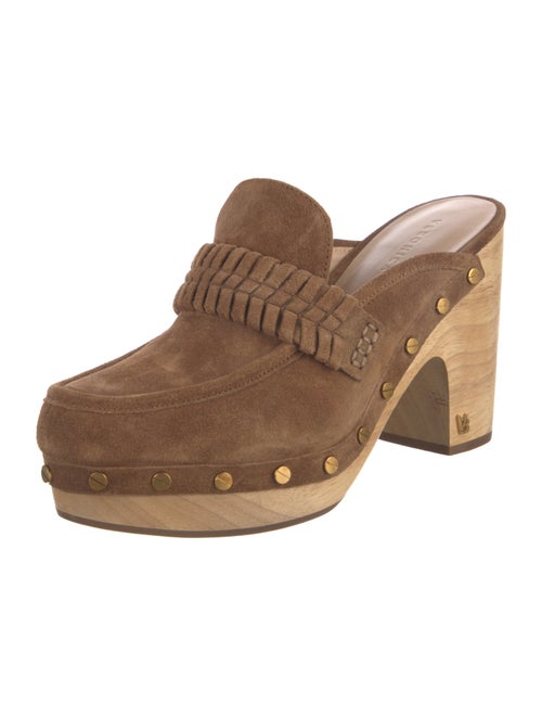 Veronica Beard Suede Mules
