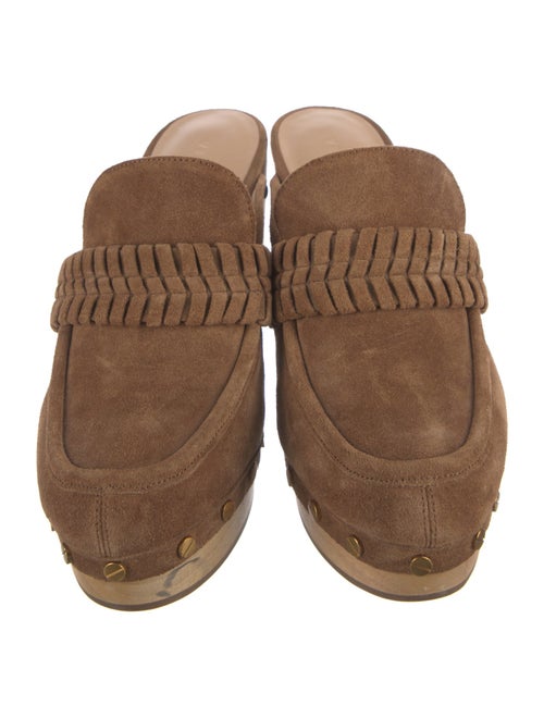 Veronica Beard Suede Mules