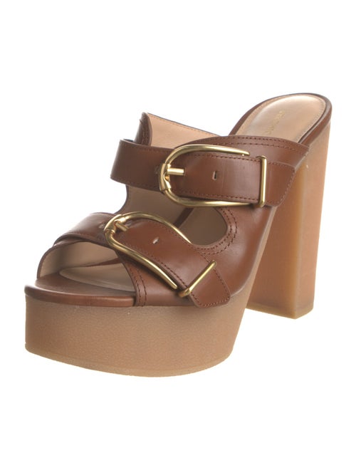 Veronica Beard Leather Slides