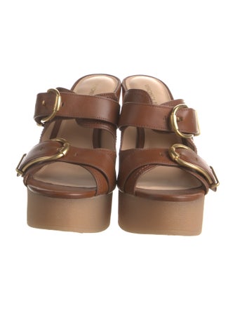 Veronica Beard Leather Slides