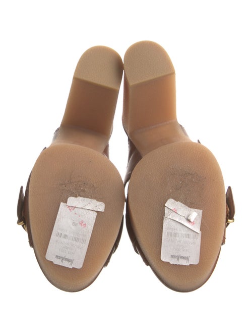 Veronica Beard Leather Slides