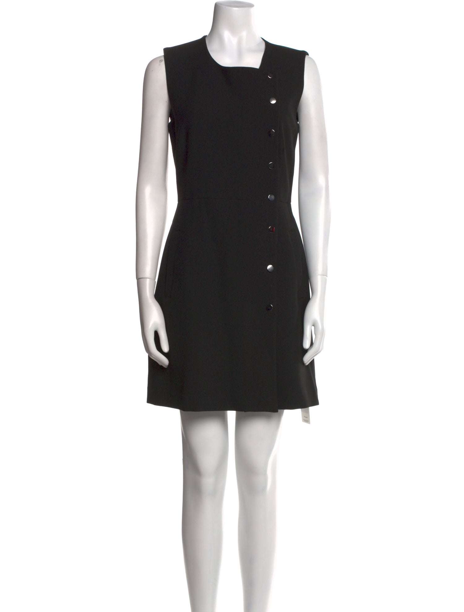 Veronica Beard Square Neckline Mini Dress