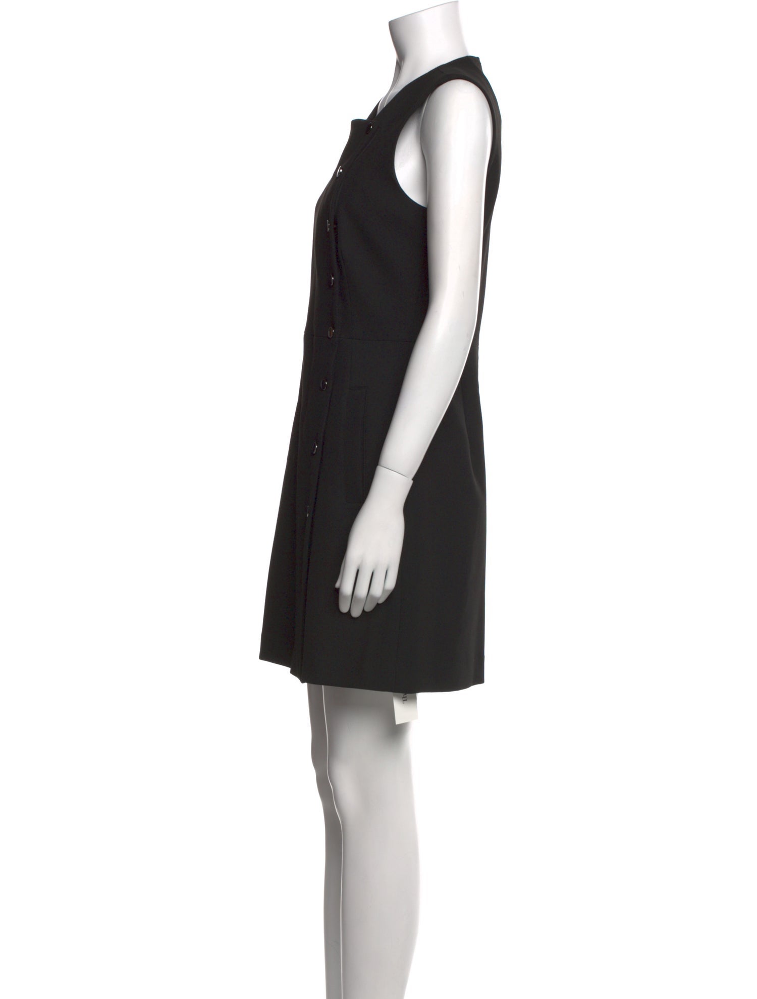 Veronica Beard Square Neckline Mini Dress