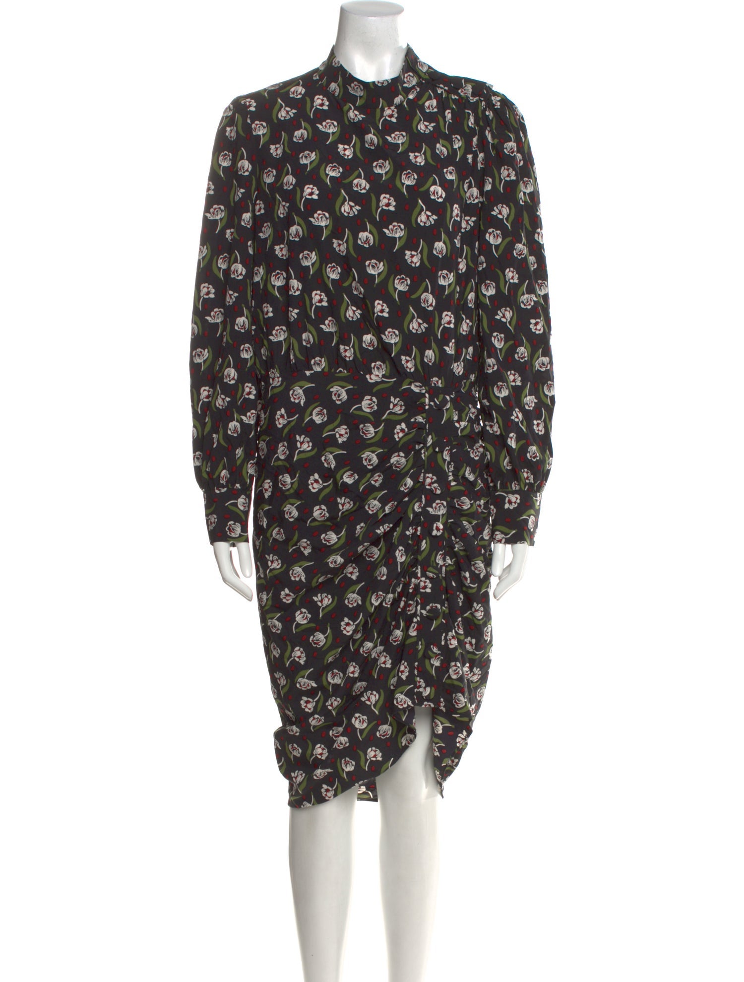 Veronica Beard Silk Knee-Length Dress