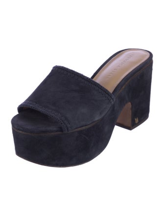 Veronica Beard Suede Slides