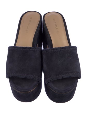 Veronica Beard Suede Slides