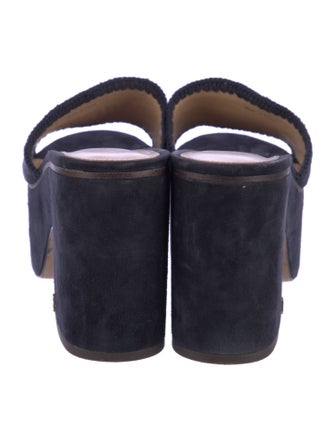 Veronica Beard Suede Slides