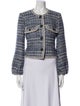 Veronica Beard Tweed Pattern Evening Jacket