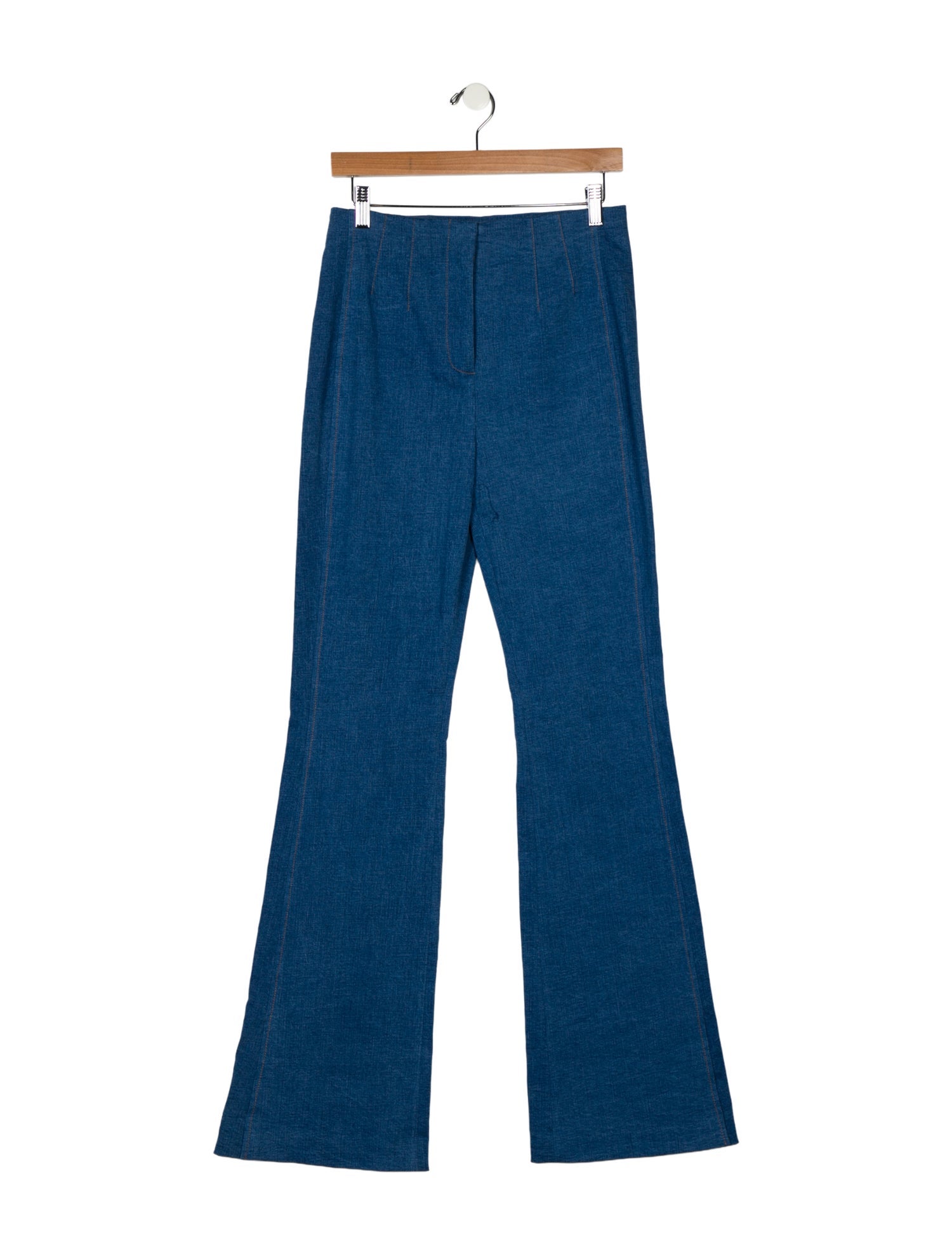 Veronica Beard High-Rise Wide Leg Jeans