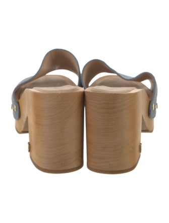 Veronica Beard Suede Studded Accents Slides