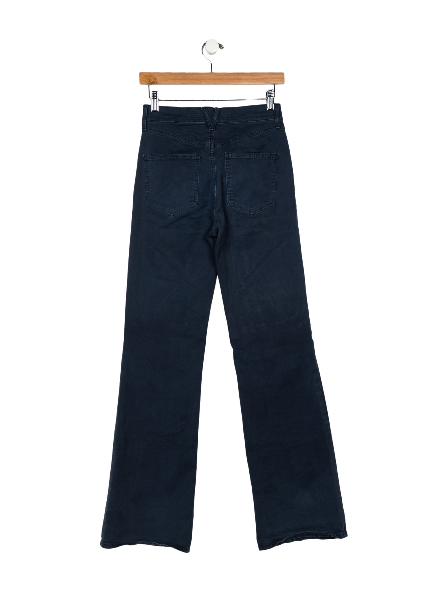 Veronica Beard Mid-Rise Wide Leg Jeans