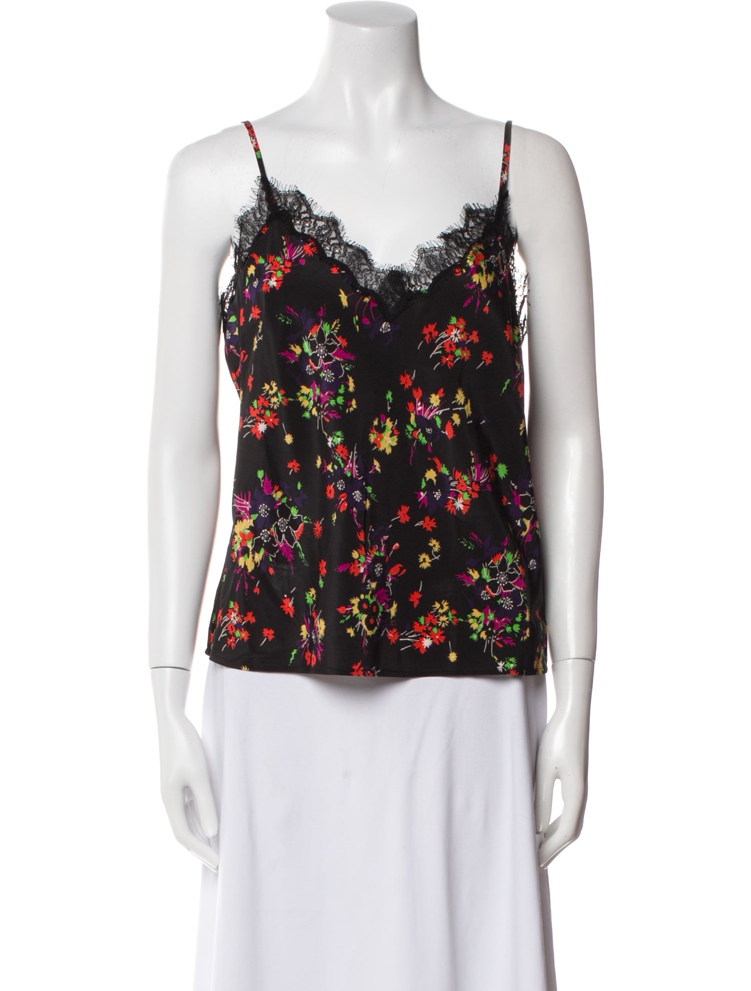 Veronica Beard Silk Floral Print Blouse