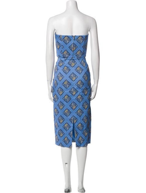 Veronica Beard Linen Printed Skirt Set