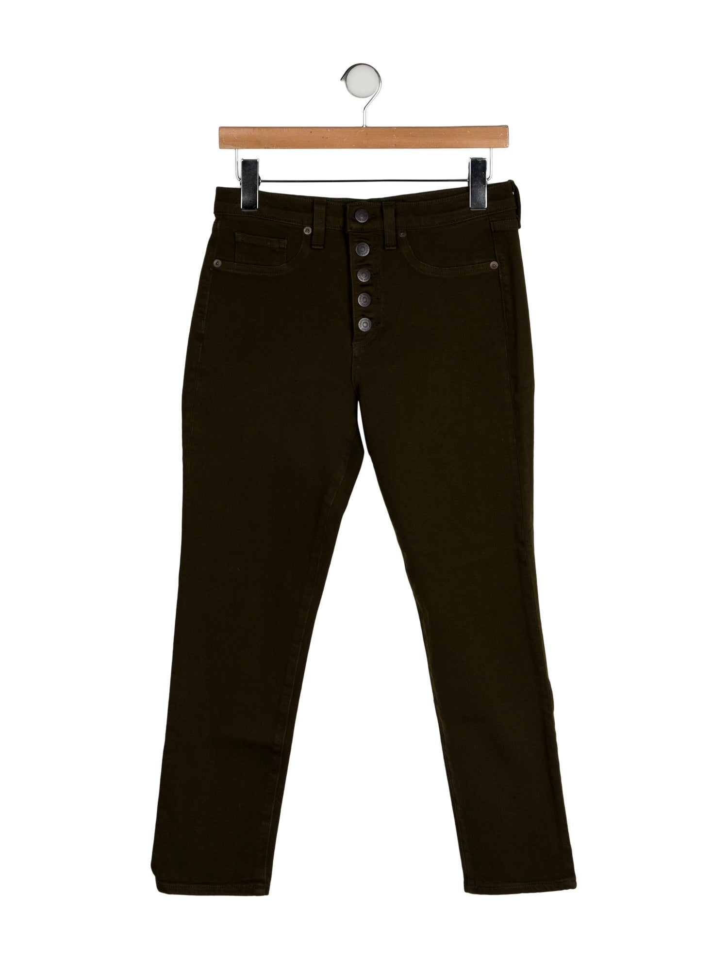 Veronica Beard Mid-Rise Skinny Leg Jeans