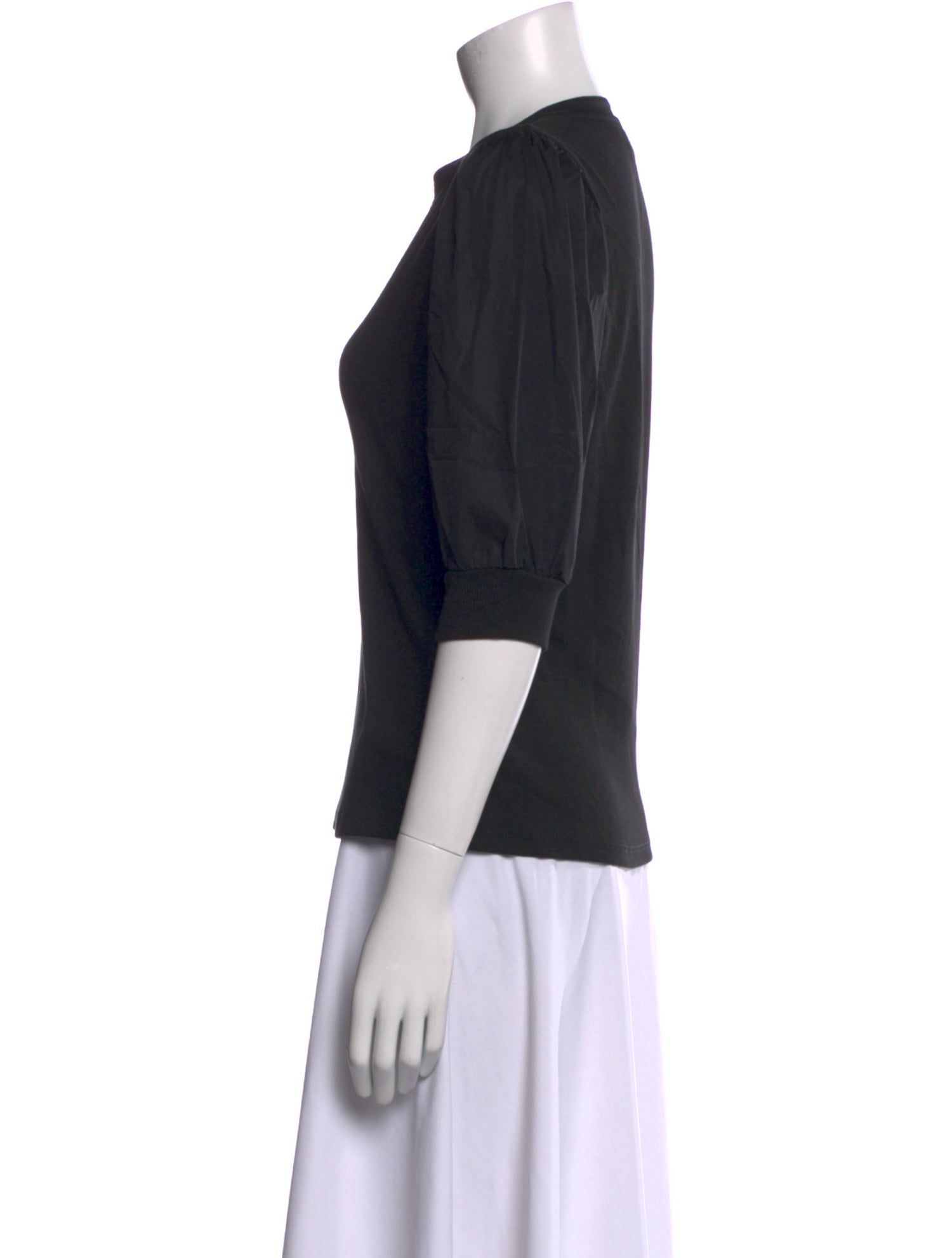 Veronica Beard V-Neck Three-Quarter Sleeve Top w/ Tags