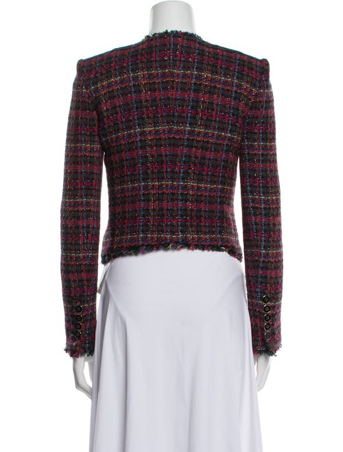 Veronica Beard Tweed Pattern Evening Jacket