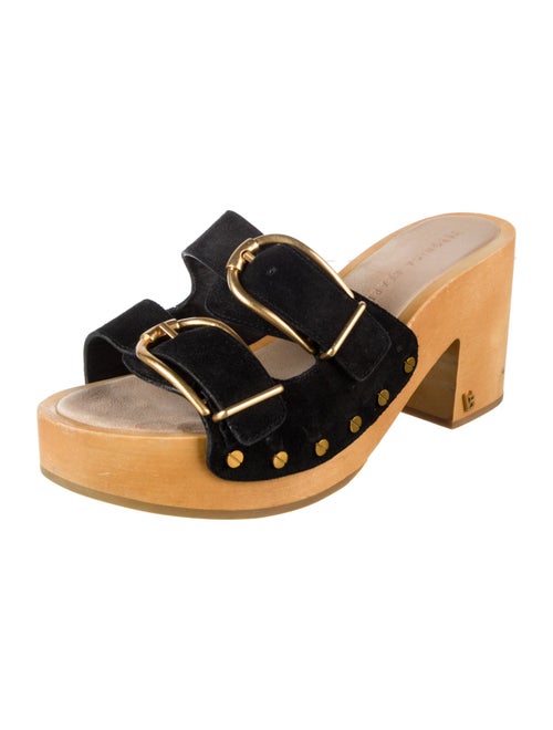 Veronica Beard Suede Slides