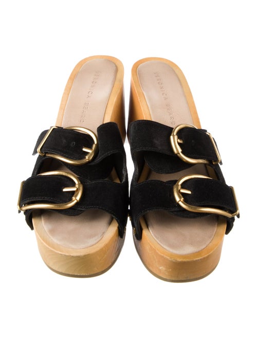 Veronica Beard Suede Slides