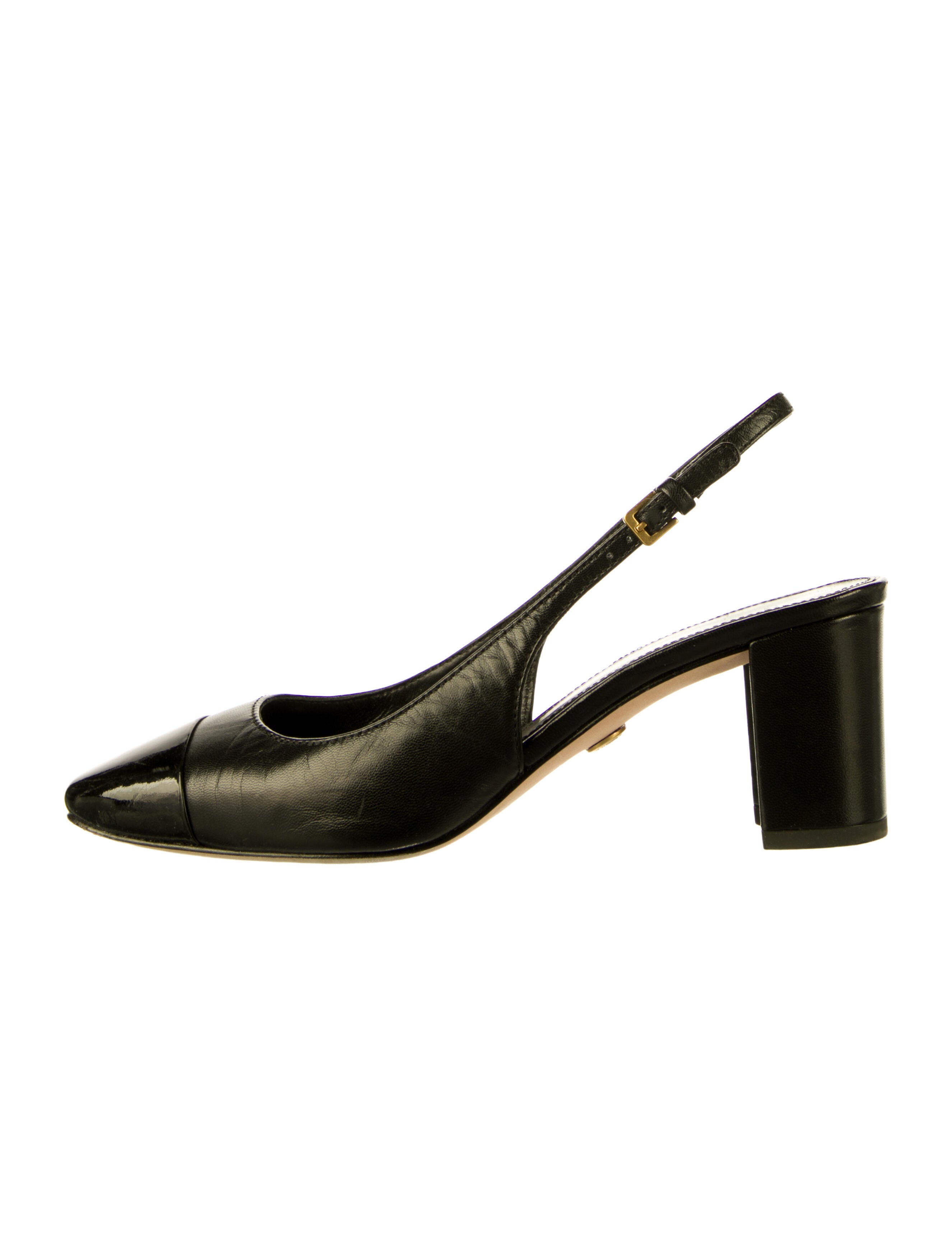 Veronica Beard Leather Slingback Pumps