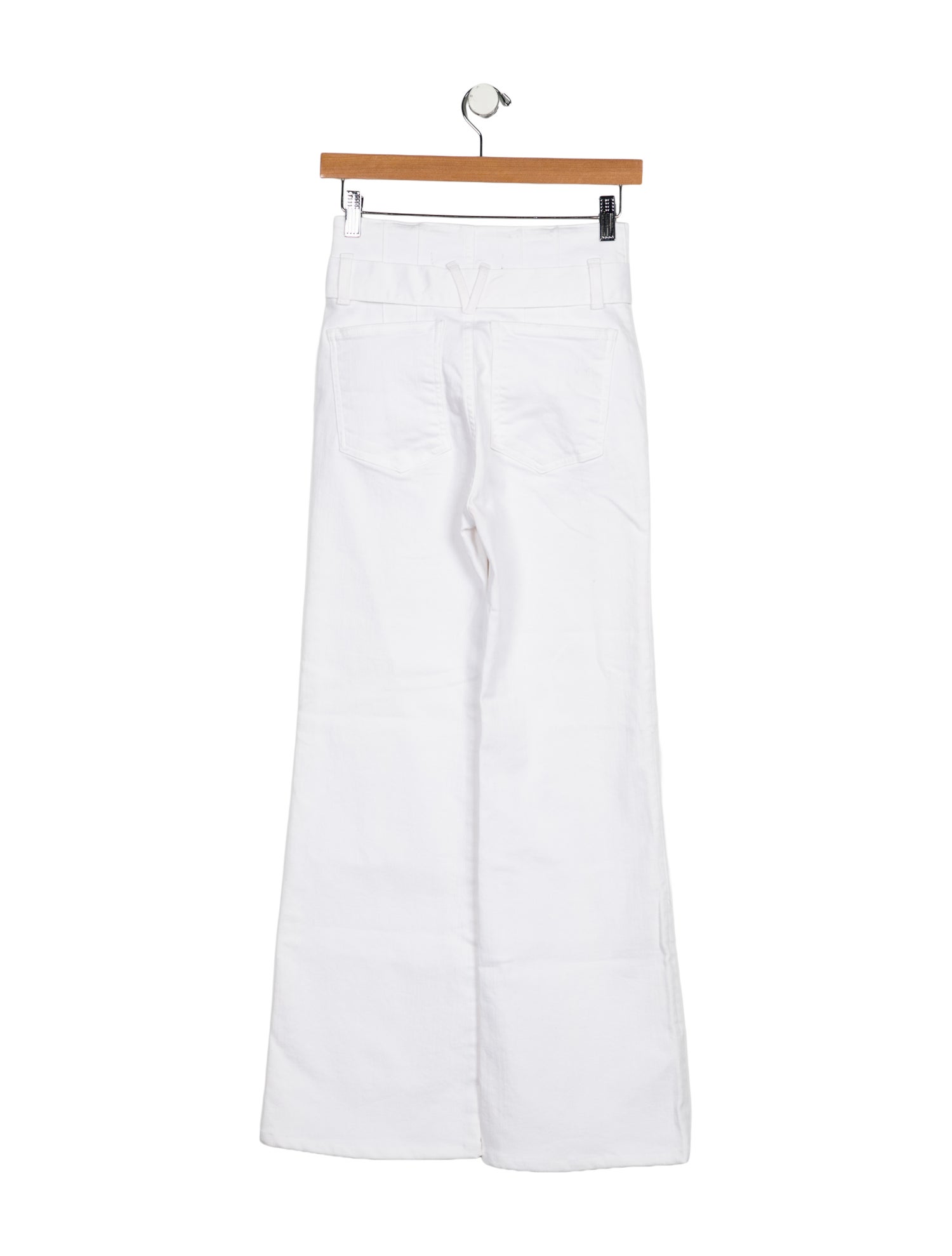 Veronica Beard High-Rise Wide Leg Jeans