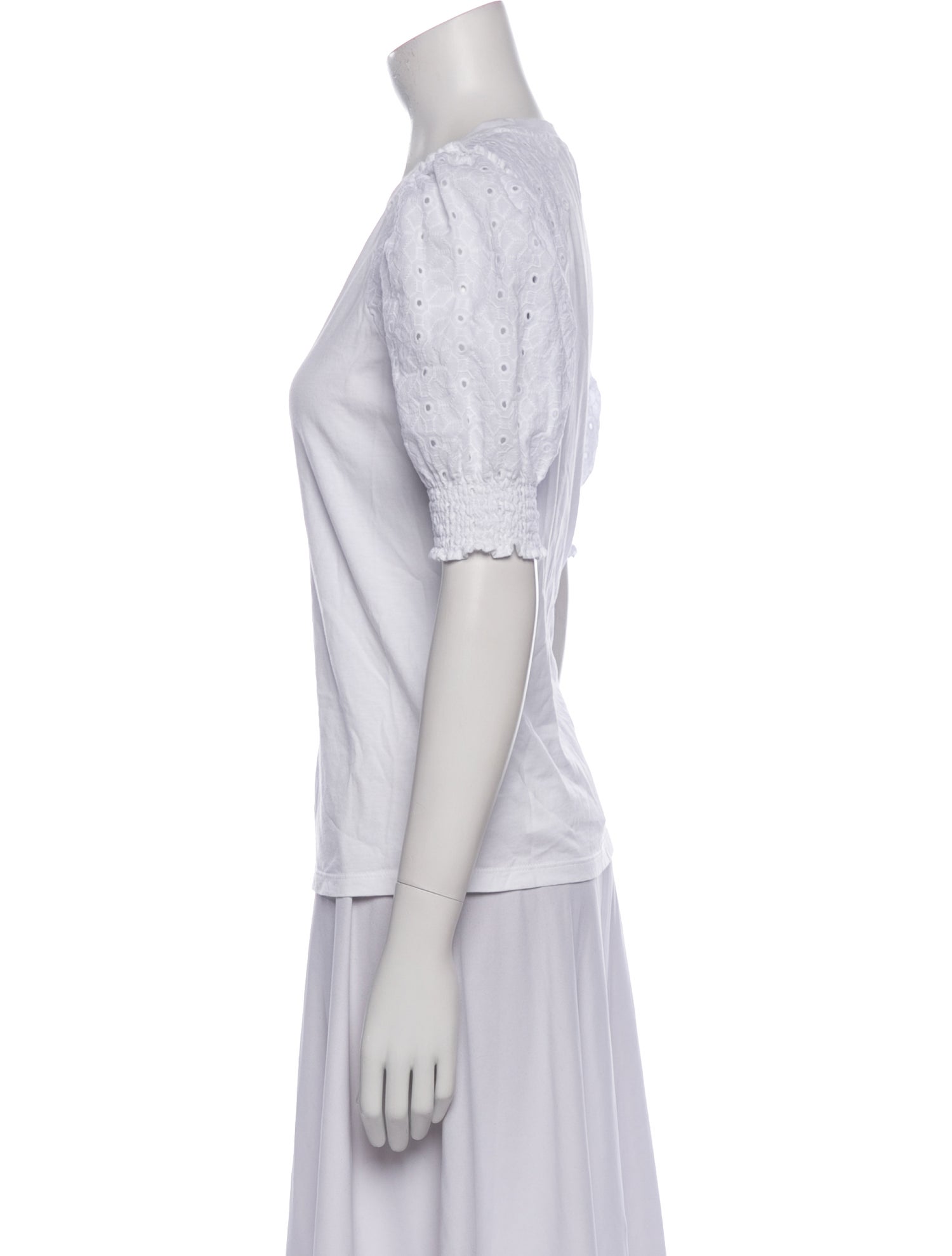 Veronica Beard Crew Neck Short Sleeve T-Shirt