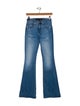 Veronica Beard Mid-Rise Wide Leg Jeans