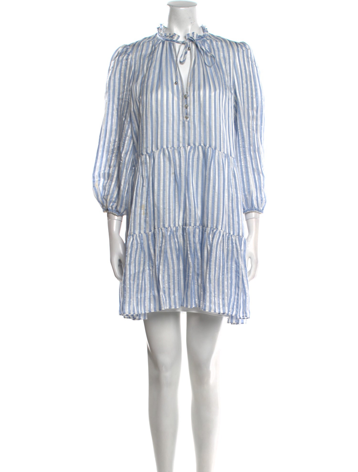 Veronica Beard Linen Mini Dress
