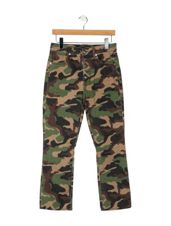 Veronica Beard High-Rise Straight Leg Jeans