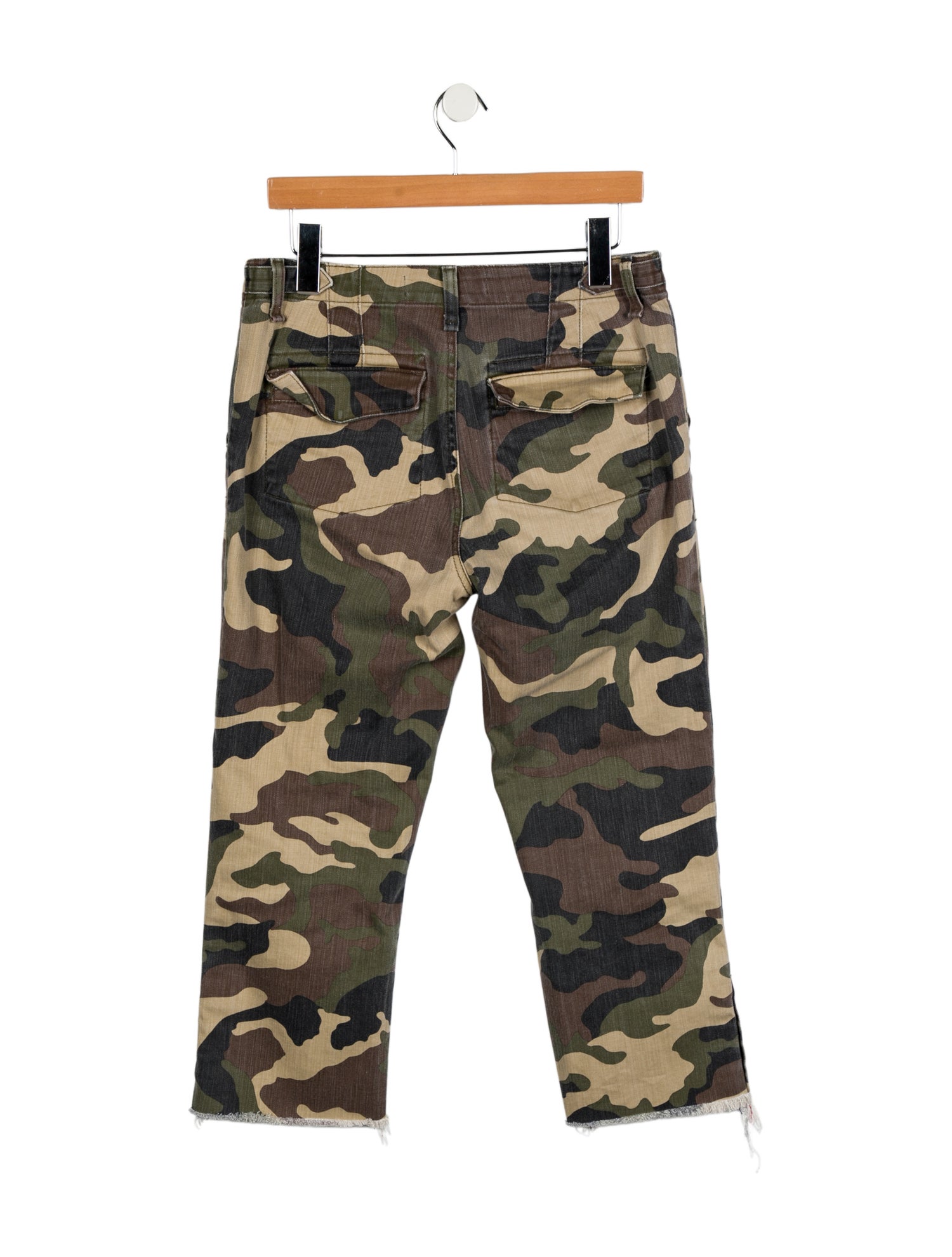 Veronica Beard Mid-Rise Straight Leg Jeans