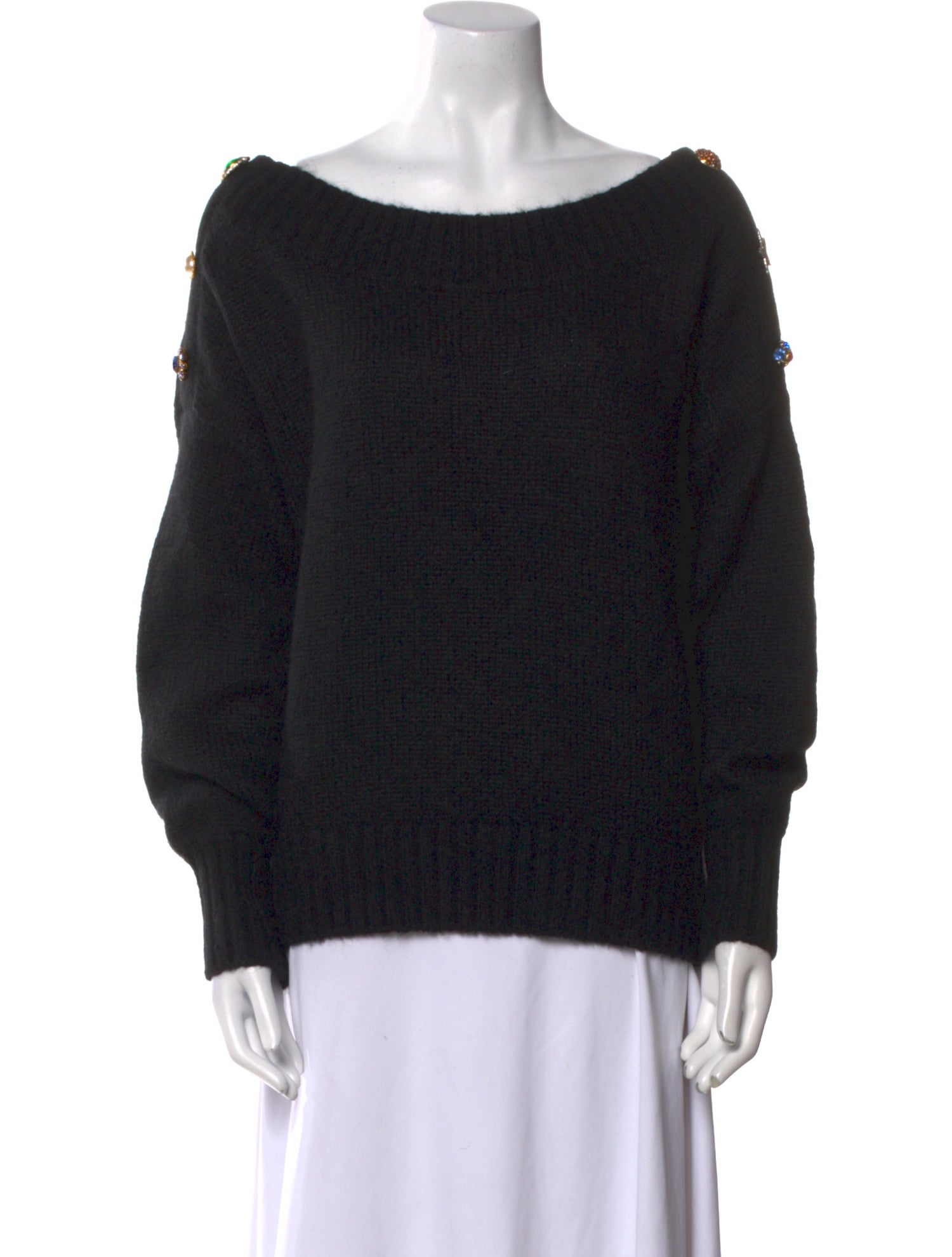Veronica Beard Alpaca Bateau Neckline Sweater
