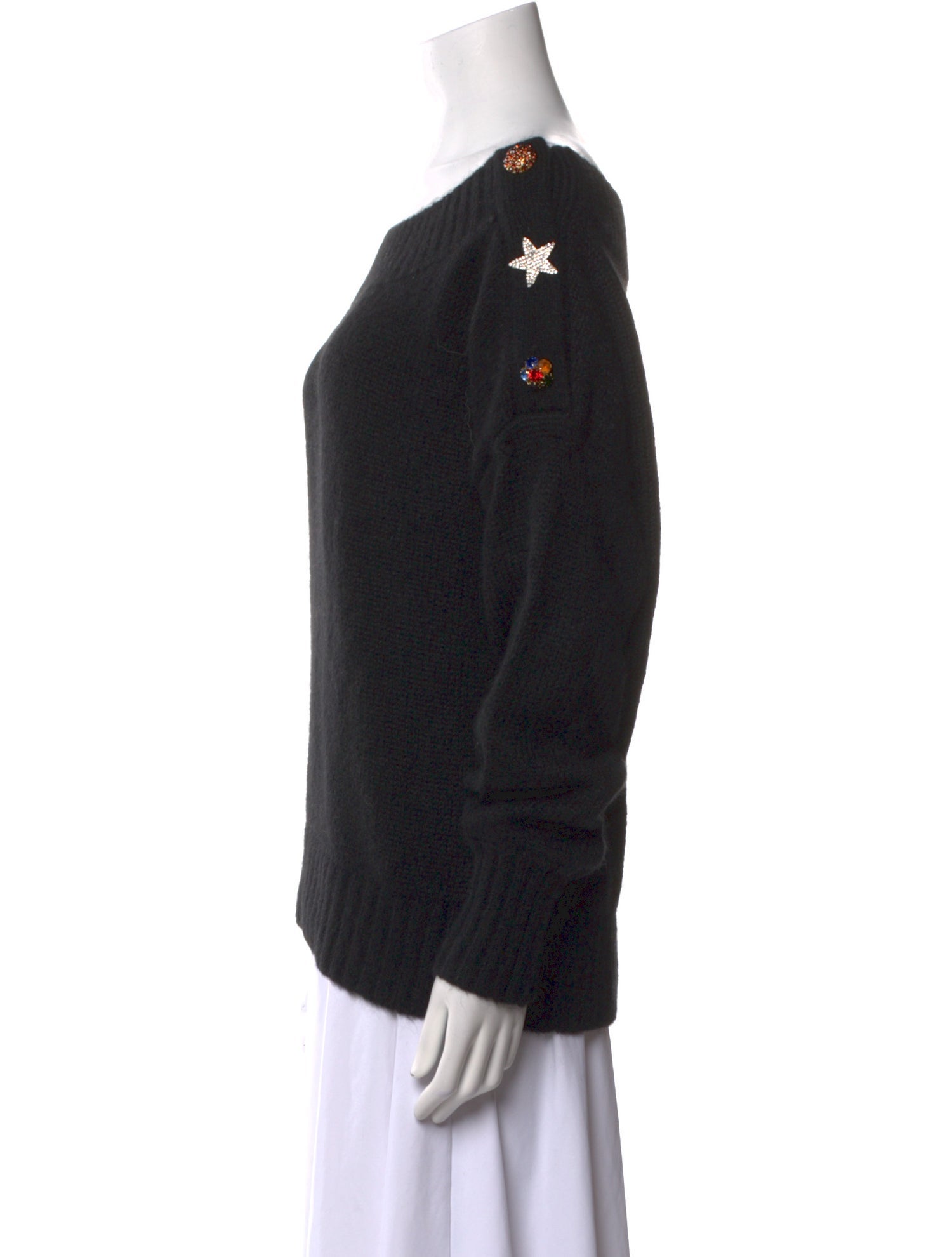 Veronica Beard Alpaca Bateau Neckline Sweater