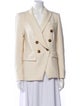 Veronica Beard Faux Leather Blazer