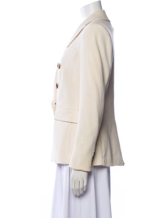 Veronica Beard Faux Leather Blazer