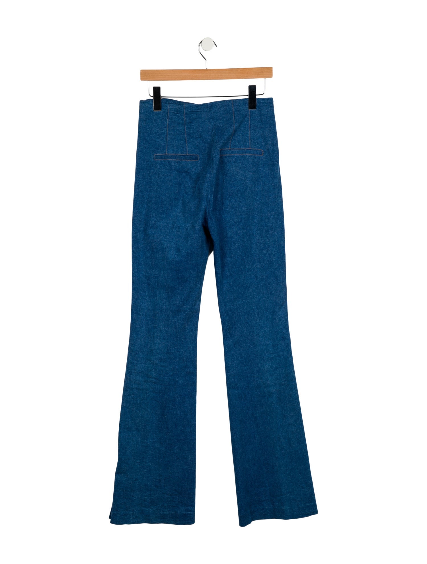 Veronica Beard High-Rise Wide Leg Jeans