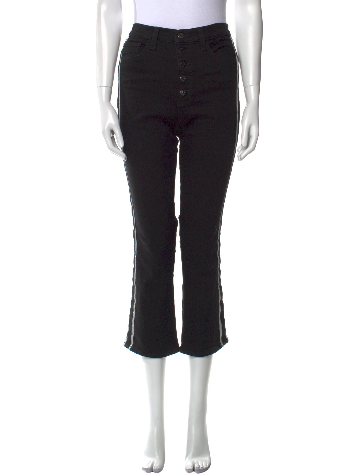 Veronica Beard Mid-Rise Straight Leg Jeans