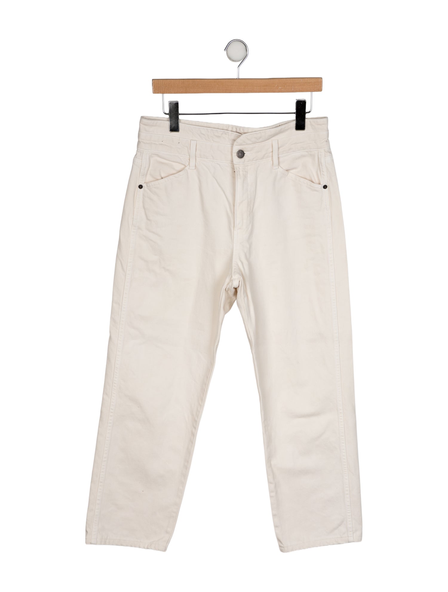 Veronica Beard High-Rise Wide Leg Jeans