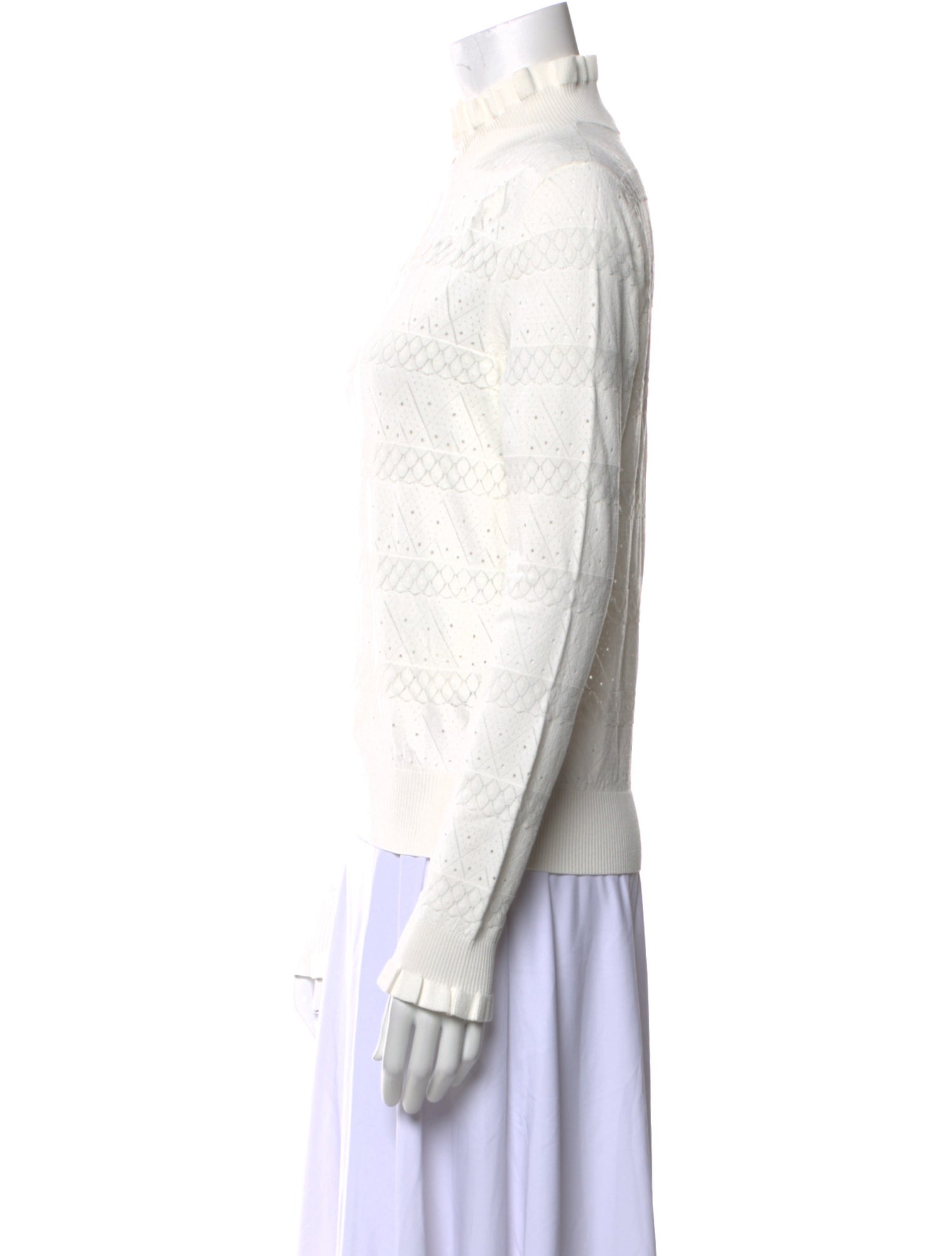 Veronica Beard Mock Neck Sweater