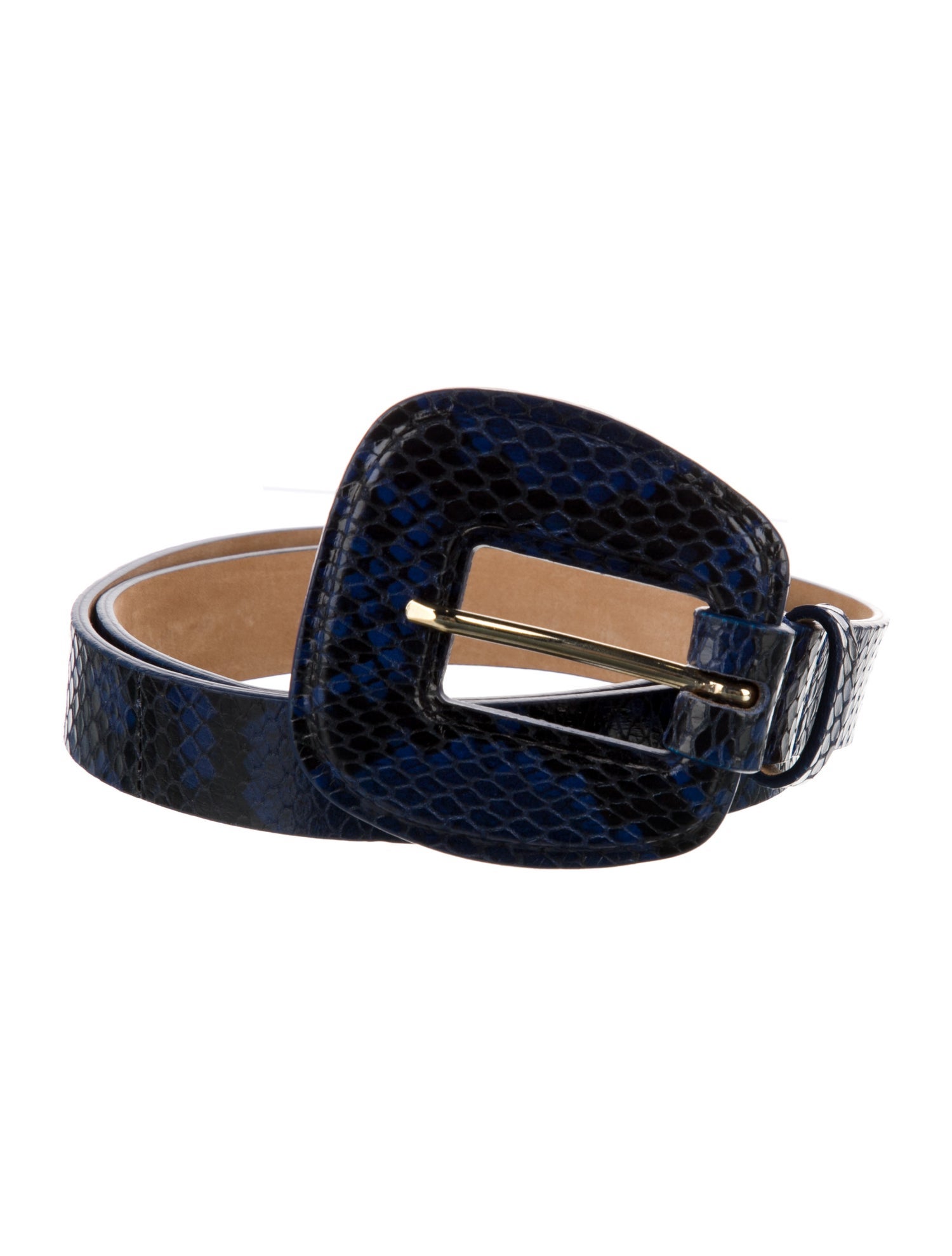 Veronica Beard Skinny Leather Waist Belt