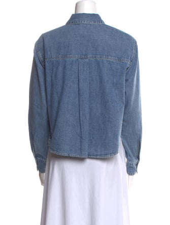 Veronica Beard Long Sleeve Button-Up Top