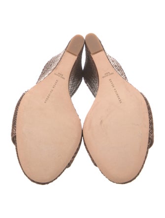 Veronica Beard Leather Slides