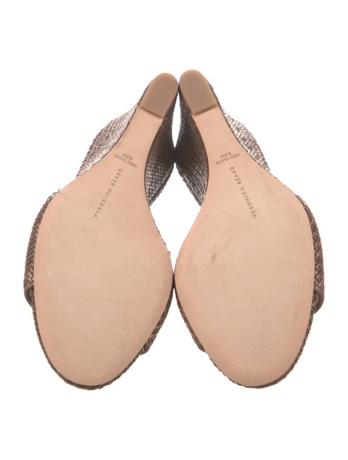 Veronica Beard Leather Slides