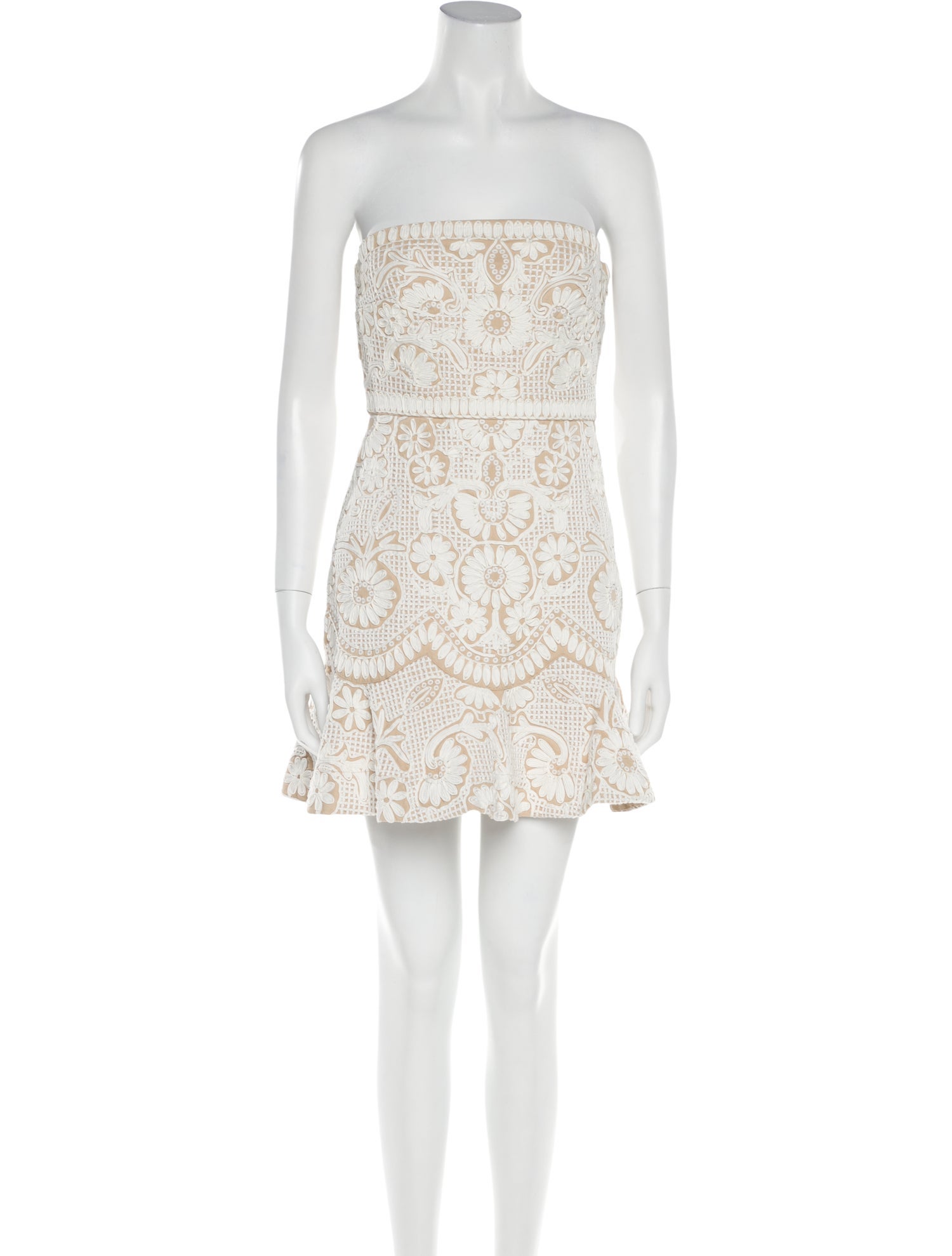 Veronica Beard Lace Pattern Mini Dress w/ Tags