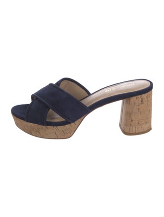 Veronica Beard Suede Slides