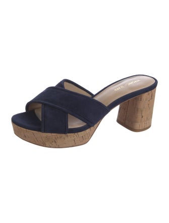 Veronica Beard Suede Slides