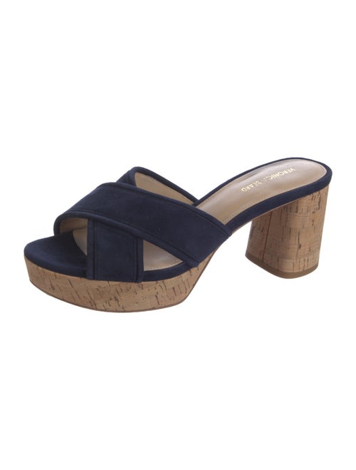 Veronica Beard Suede Slides